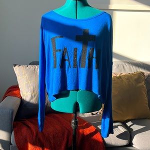 FOREVER21 | Long Sleeve Faith Tee